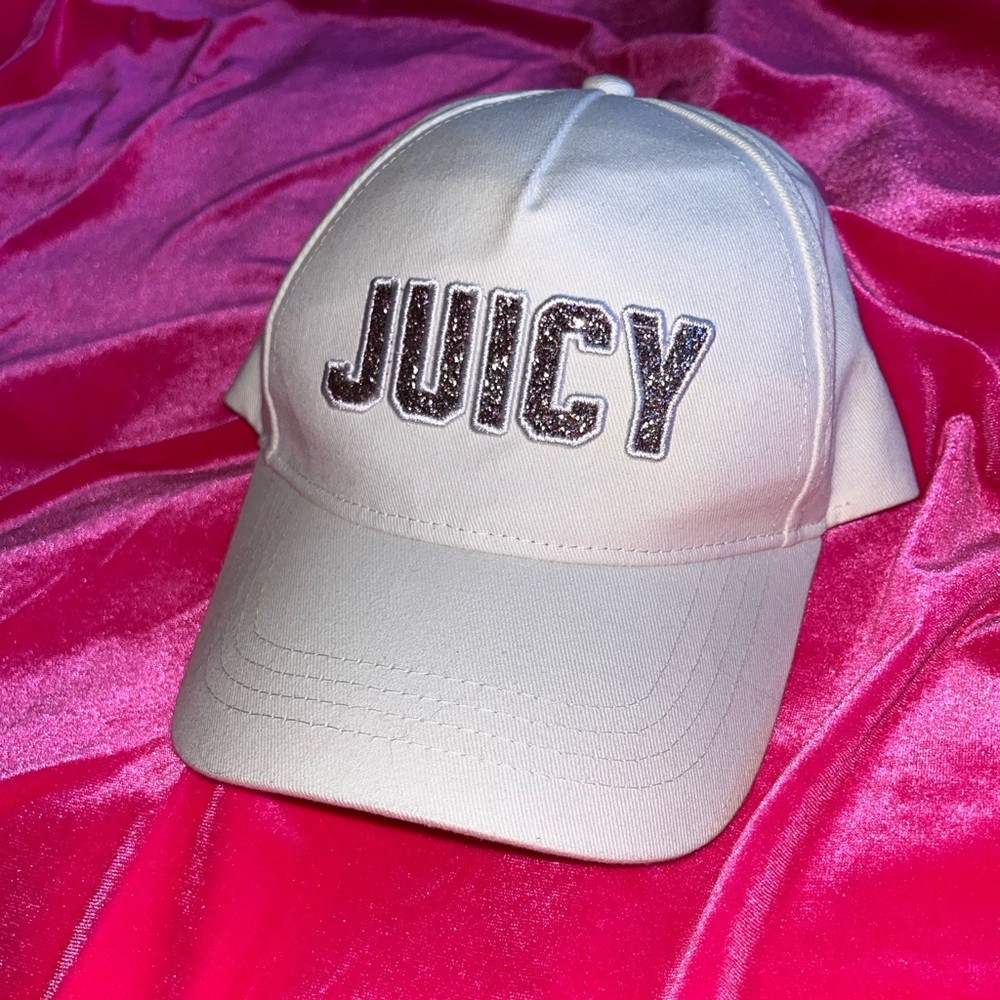 Juicy Couture | NWOT | sparkly logo adjustable baseball cap